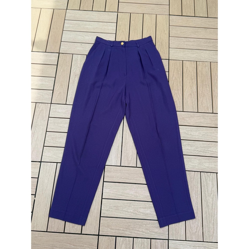 1980 CIGNAL purple high waisted pants